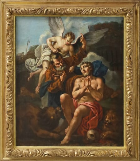 Gaspare Diziani — San Daniele nella fossa dei leoni